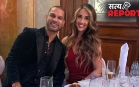 शादी के बाद अब Shikhar Dhawan ने कराया रजिस्ट्रेशन, Gurugram में पत्नी Sophie के साथ आए नजर