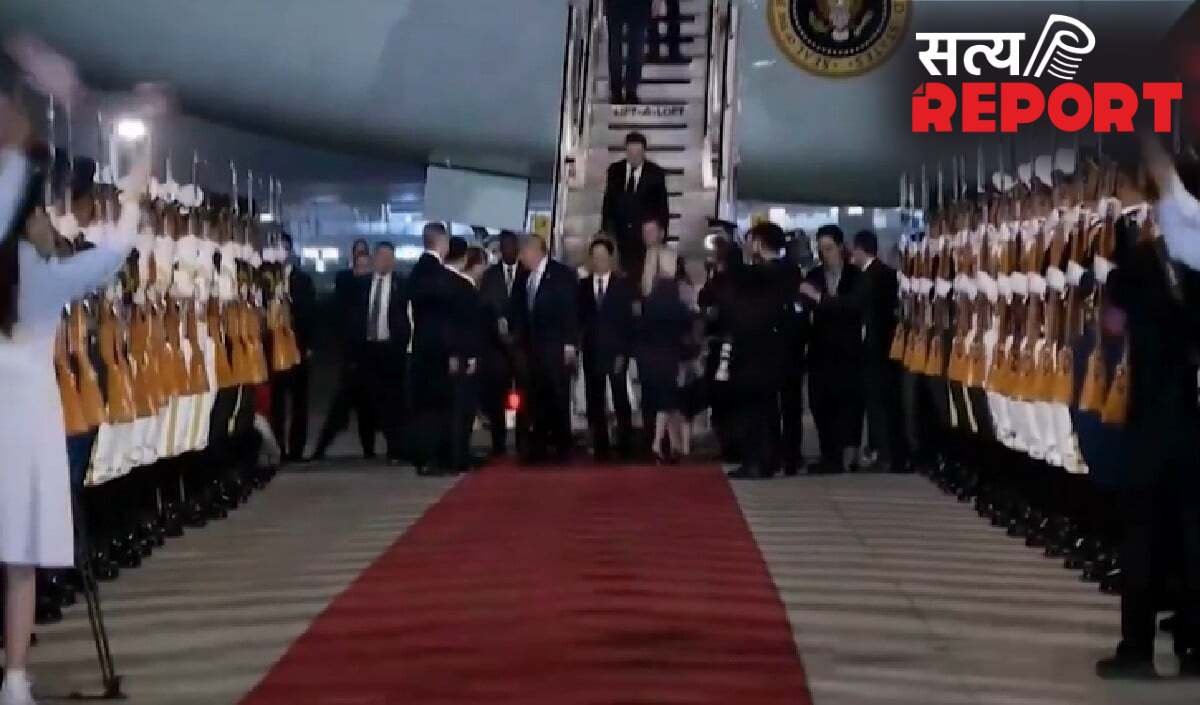 एयरफोर्स वन लेकर धड़धड़ाते हुए चीन में घुस गए ट्रंप, धांसू एंट्री देख चौंकी दुनिया!