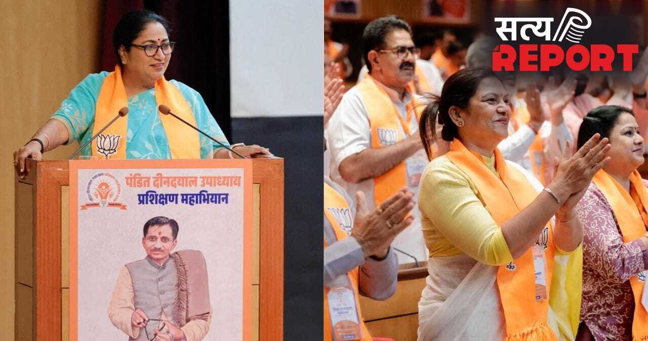 कार्यकर्ताओं के समर्पण से मजबूत होता है संगठन… बीजेपी प्रशिक्षण शिविर में बोलीं CM रेखा गुप्ता