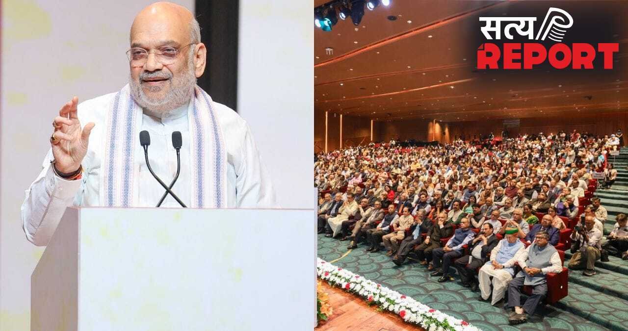 मैं आज कोई कंट्रोवर्सी वाला बयान नहीं दूंगा… जब तुषार मेहता की किताब के विमोचन में बोले गृह मंत्री अमित शाह