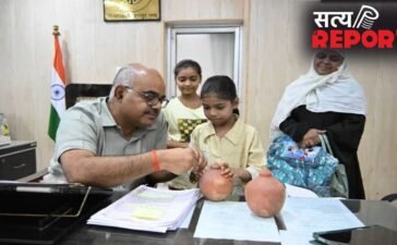 ​मासूम की गुल्लक पर पड़ा ‘डाका’, सिसकती बच्ची की कहानी सुन पसीजा कानपुर DM का दिल