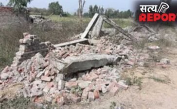 मुरादाबाद: 22 साल पुराने भूमि विवाद का अंत, नया मुरादाबाद योजना की 3 हेक्टेयर जमीन से हटा अवैध कब्जा