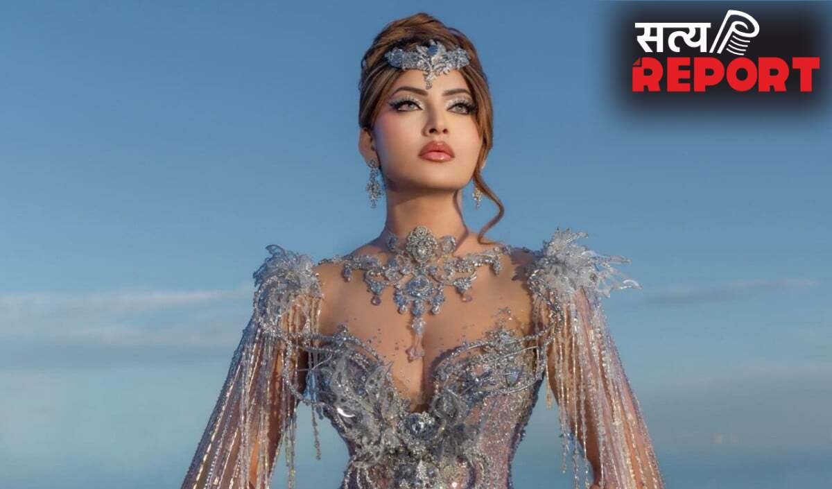 Urvashi Rautela Cannes 2026 | उर्वशी रौतेला ने बोल्ड 'शीयर सिल्वर' गाउन में बिखेरा जलवा, पांचवीं बार किया भारत का प्रतिनिधित्व