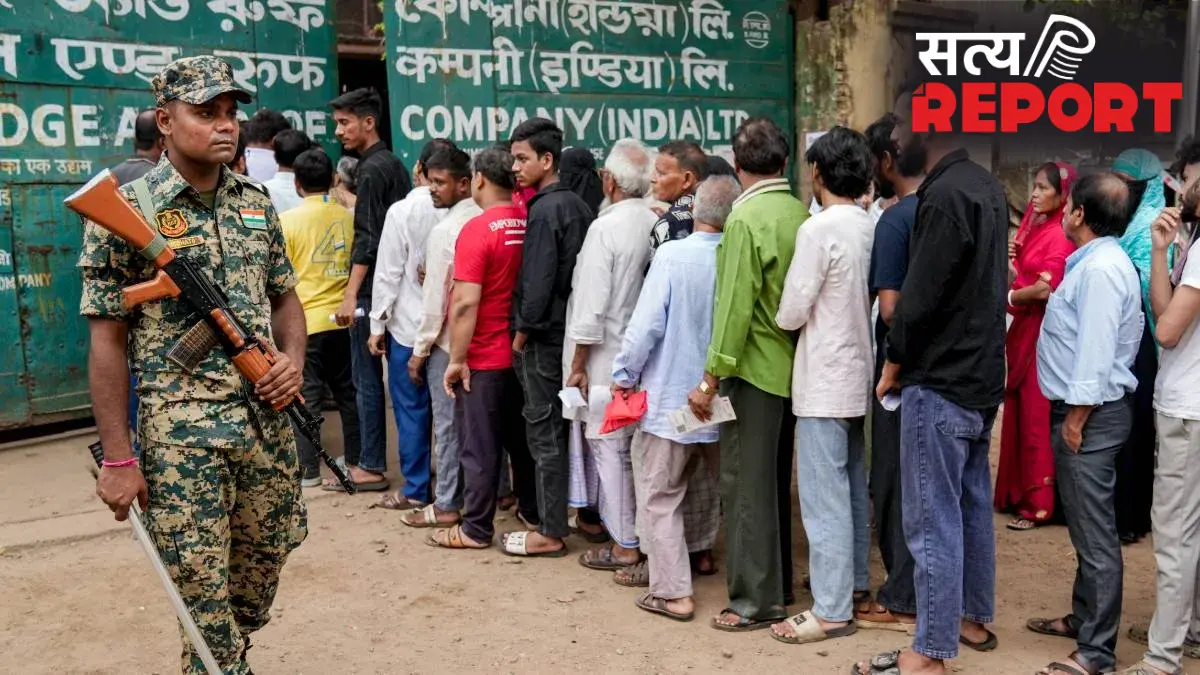 चुनाव आयोग का बड़ा एक्शन, पश्चिम बंगाल में 15 बूथों पर दोबारा मतदान जारी