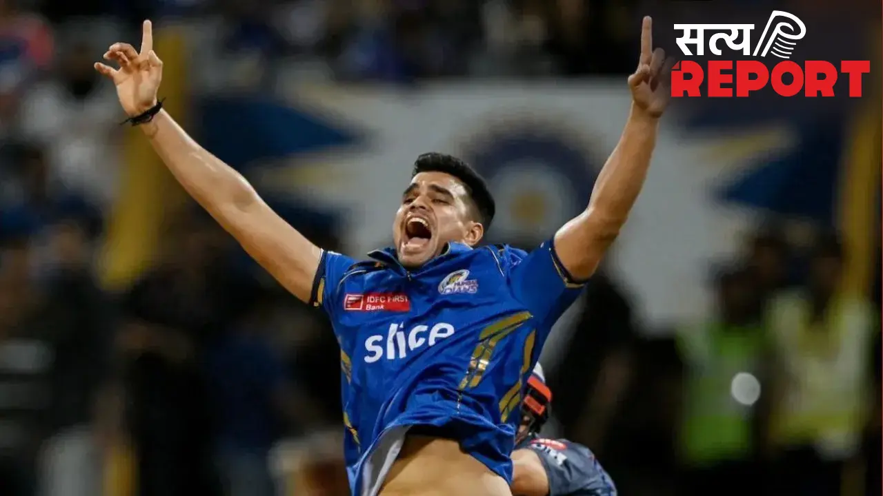 Arjun Tendulkar का ऑलराउंड धमाका, बल्ले और गेंद दोनों से ढाया कहर, 5 छक्के और 4 चौके, विरोधी टीम के उड़ाए होश