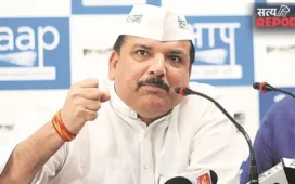 राम मंदिर चढ़ावा चोरी मामले के बीच फिर बाहर आया जमीन घोटाले का जिन्न, SIT के सामने सबूत पेश करेंगे संजय सिंह