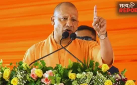 ‘सपा की साइकिल दंगा और कर्फ्यू लाती है’: पीलीभीत में विपक्ष पर गरजे सीएम योगी
