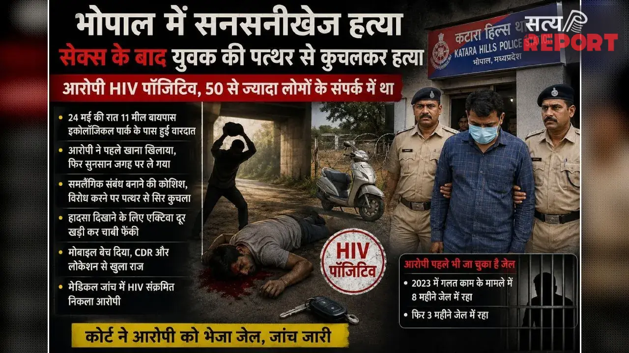 पहले बात करता, फिर खाना खिलाता; भोपाल में HIV पॉजिटिव साइको का था लोगों को संक्रमित करने का प्लान, एक की हत्या