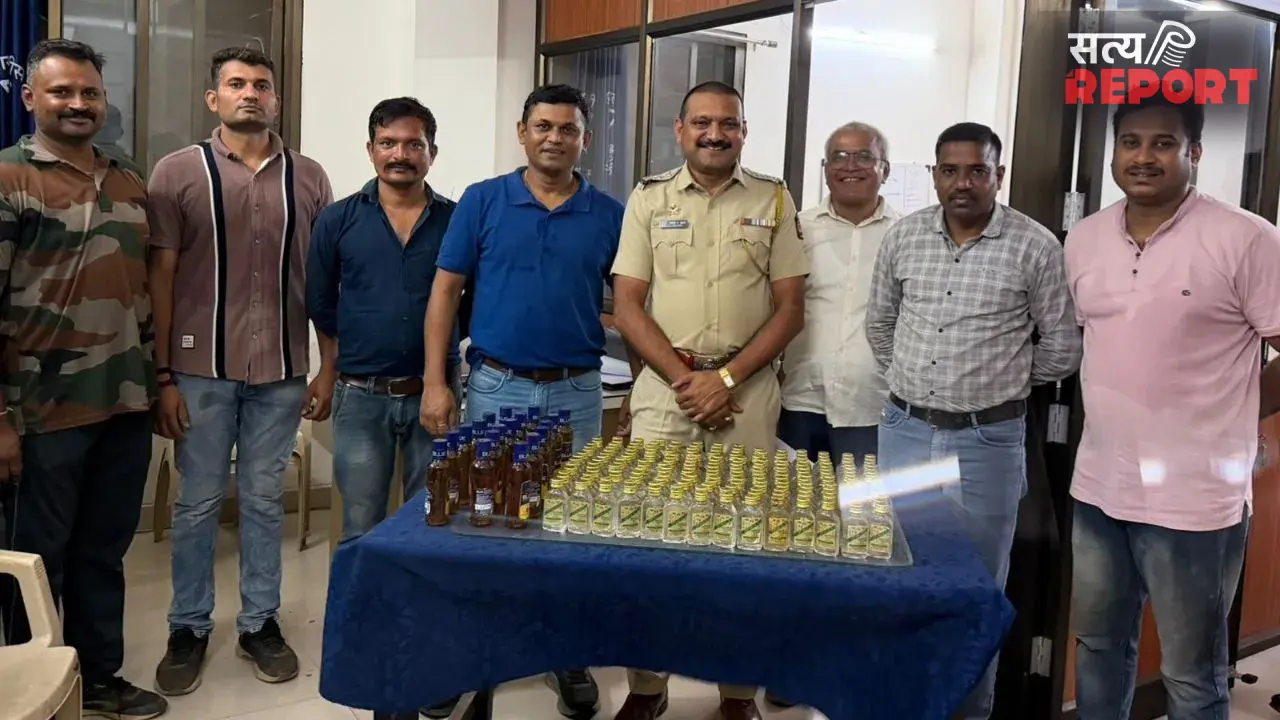 अवैध महुआ शराब भट्टी पर आबकारी विभाग की छापेमारी, घरेलू गैस सिलेंडरों का हो रहा था इस्तेमाल