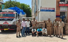 Liquor Smuggling: आगरा पुलिस का बड़ा एक्शन, 30 लाख की अवैध शराब के साथ तीन तस्कर गिरफ्तार