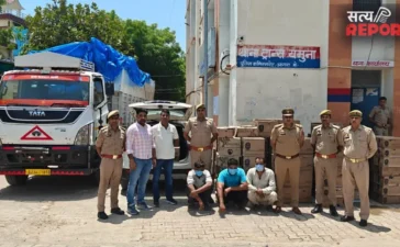 Liquor Smuggling: आगरा पुलिस का बड़ा एक्शन, 30 लाख की अवैध शराब के साथ तीन तस्कर गिरफ्तार