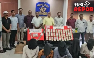 सस्ते में सोना देने का लालच दिखाकर लूट करने वाले गिरोह का भांडाफोड़, महाराष्ट्र पुलिस ने 5 को किया गिरफ्तार सस्ते में सोना देने का लालच दिखाकर लूट करने वाले गिरोह का भांडाफोड़, महाराष्ट्र पुलिस ने 5 को किया गिरफ्तार