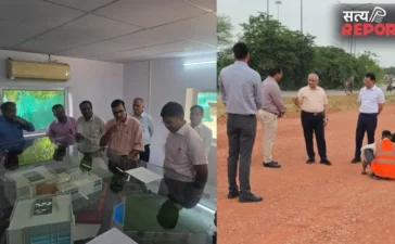 प्रमुख सचिव पीडब्ल्यूडी अजय चौहान का औचक निरीक्षण, निर्माण कार्यों की गुणवत्ता जांच से अधिकारियों में हड़कंप प्रमुख सचिव पीडब्ल्यूडी अजय चौहान का औचक निरीक्षण, निर्माण कार्यों की गुणवत्ता जांच से अधिकारियों में हड़कंप