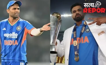 टीम इंडिया का कप्तान बनने पर Shreyas Iyer का पहला रिएक्शन आया सामने, कहा “मैं देश की टीम का…. टीम इंडिया का कप्तान बनने पर Shreyas Iyer का पहला रिएक्शन आया सामने, कहा “मैं देश की टीम का….