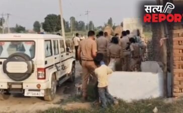 नाबालिग से दुष्कर्म के आरोपी पर यूपी में बड़ी कार्रवाई, घर पर चला बुलडोजर, एक्शन मोड में पुलिस