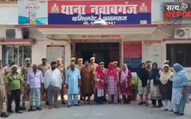 प्रयागराज में ताजिये के रास्ते पर बवाल: पुलिस पर पथराव, महिला दरोगा समेत 6 पुलिसकर्मी घायल