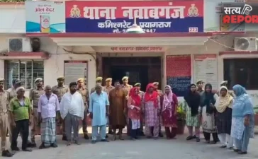 प्रयागराज में ताजिये के रास्ते पर बवाल: पुलिस पर पथराव, महिला दरोगा समेत 6 पुलिसकर्मी घायल