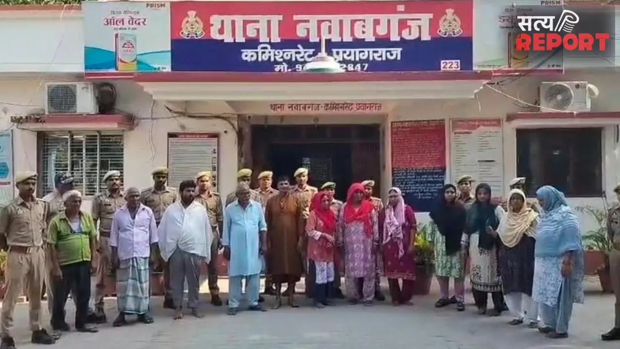 प्रयागराज में ताजिये के रास्ते पर बवाल: पुलिस पर पथराव, महिला दरोगा समेत 6 पुलिसकर्मी घायल