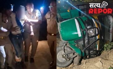 सुनसान जगह ले जाकर 2 लड़कियों के साथ जबरदस्ती कर रहा था ऑटो वाला, UP पुलिस ने मुठभेड़ में धर दबोचा
