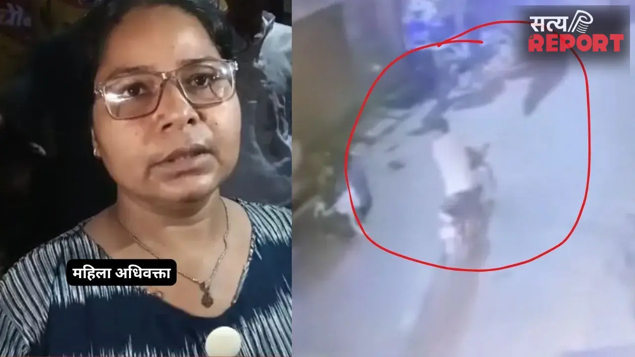 आगरा में सरेआम फायरिंग: महिला अधिवक्ता के भाई को गोली मारकर फरार हुए बदमाश, CCTV में कैद हुई वारदात