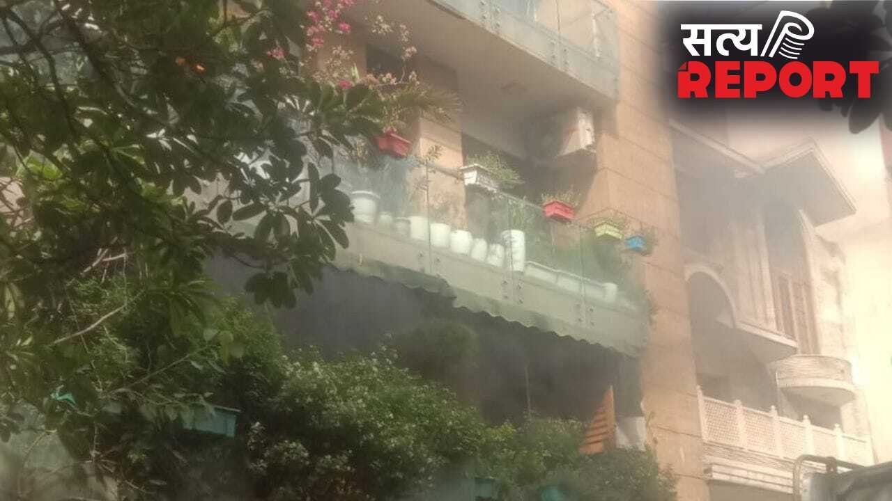 दिल्ली: न्यू फ्रेंड्स कॉलोनी के 3 मंजिला मकान में लगी भीषण आग, 5 बच्चों समेत 7 लोगों का रेस्क्यू