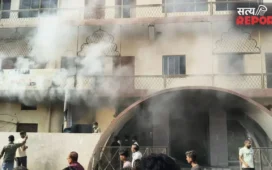Fire Tragedy: लखनऊ में अलीगंज अग्निकांड के बाद अब इरम स्कूल में लगी आग, खाली भवन होने से टला बड़ा हादसा
