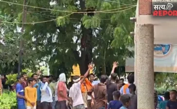 कानपुर: गोलू हत्याकांड में आरोपियों की गिरफ्तारी न होने पर फूटा गुस्सा, महाराजपुर थाने का घेराव