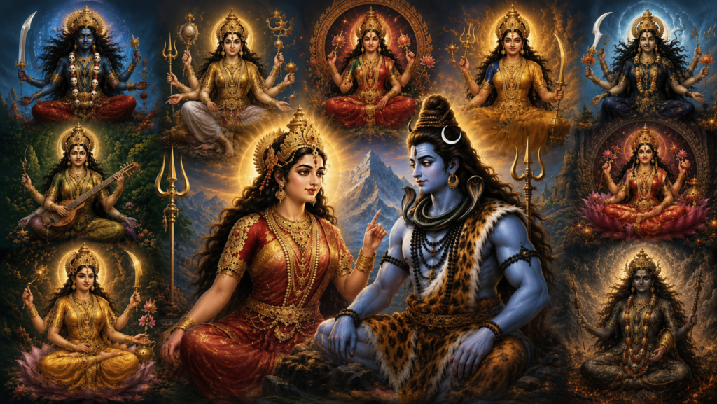 मां पार्वती के 10 महाविद्या स्वरूपका रहस्य क्या है? दर्शन कर शिवजी भी रह गए थे चकित… मां पार्वती के 10 महाविद्या स्वरूपका रहस्य क्या है? दर्शन कर शिवजी भी रह गए थे चकित…