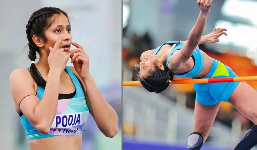 भारत की नई उड़न तश्तरी पूजा सिंह, इंडियन एथलेटिक्स सीरीज में जीता गोल्ड मेडल… भारत की नई उड़न तश्तरी पूजा सिंह, इंडियन एथलेटिक्स सीरीज में जीता गोल्ड मेडल…