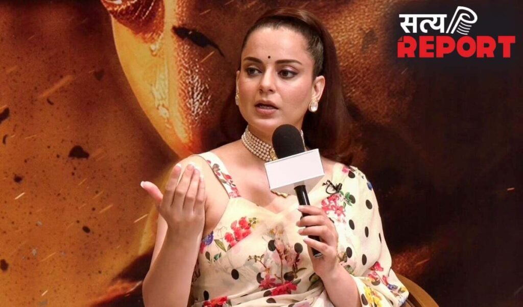Mumbai में फिल्म Bharat Bhhagya Viddhaata के प्रमोशन के दौरान Kangana Ranaut ने दिया सनसनीखेज बयान