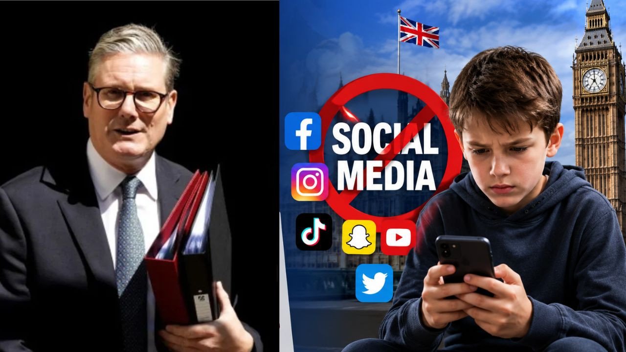 बच्चों की ऑनलाइन सुरक्षा पर UK सख्त, 16 साल से कम उम्र वालों के लिए सोशल मीडिया बंद.. बच्चों की ऑनलाइन सुरक्षा पर UK सख्त, 16 साल से कम उम्र वालों के लिए सोशल मीडिया बंद..