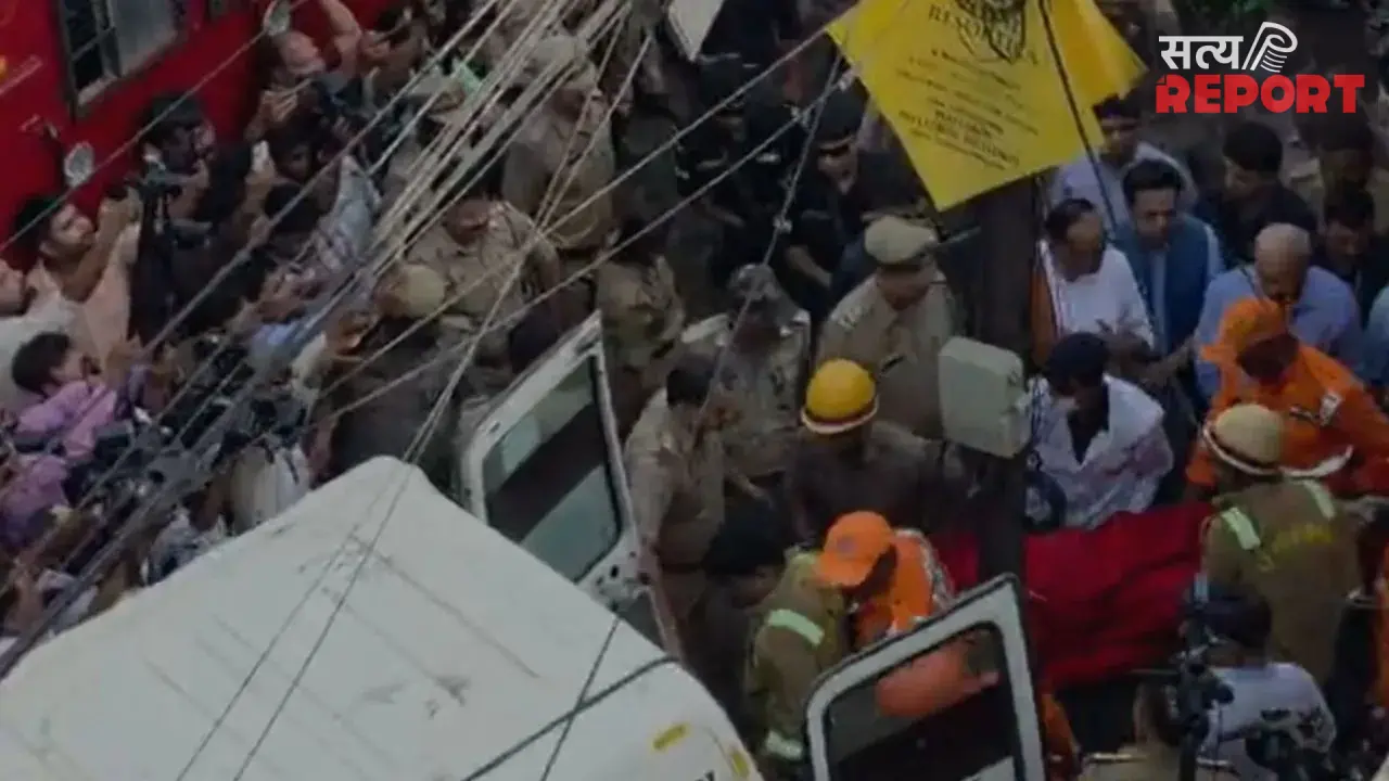 लखनऊ कोचिंग अग्निकांड में 13 लोग जिंदा जले, चारों तरफ मची चीख-पुकार, डिप्टी CM मौके पर मौजूद