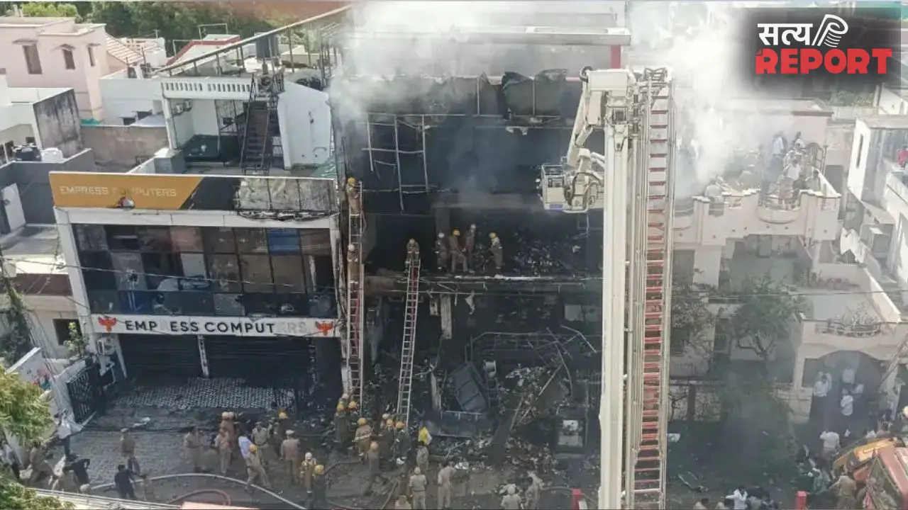 लखनऊ अग्निकांड के बाद CM योगी ने रद्द किया दौरा, लौट रहे राजधानी, 15 लोगों की मौत से पसरा मातम
