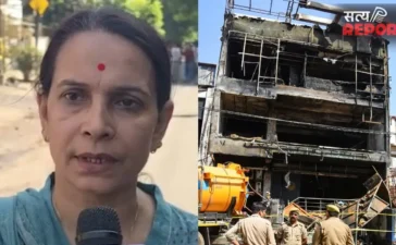 चीखों से गूंज रही बिल्डिंग में बिलखते रहे बच्चे.. लखनऊ अग्निकांड की चश्मदीद का वो बयान जिसे सुन कांप जाएगी रूह