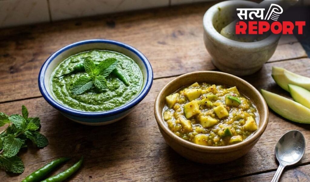 Summer Diet: भीषण ‘लू’ से बचाएगी कैरी या पुदीना? जानें कौन सी चटनी है असली ‘Hero’ Summer Diet: भीषण ‘लू’ से बचाएगी कैरी या पुदीना? जानें कौन सी चटनी है असली ‘Hero’