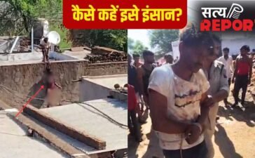 शिवपुरी का हैवान! लड़की पर कुल्हाड़ी से हमला, फिर गले में रस्सी बांधकर छत से लटकाया…वारदात से गुस्से में गांववाले; जाम की सड़क
