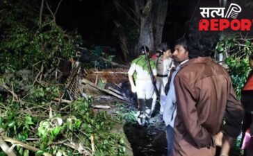 बिहार: सीतामढ़ी में आंधी-बारिश का कहर, झोपड़ी पर गिरा पीपल का पेड़, एक ही परिवार के 5 लोगों की मौत