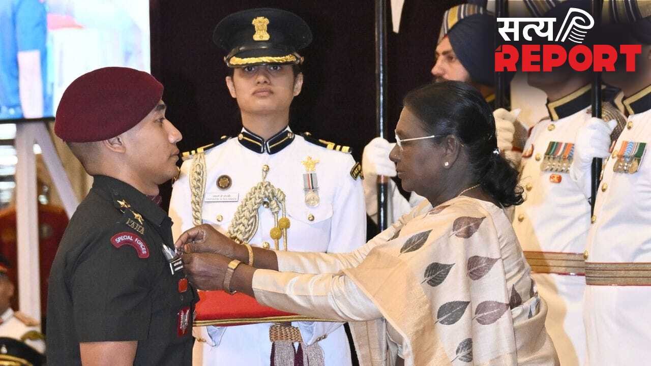 राष्ट्रपति ने 51 वीरों को किया सम्मानित, 07 कीर्ति चक्र और 15 को मिले वीर चक्र
