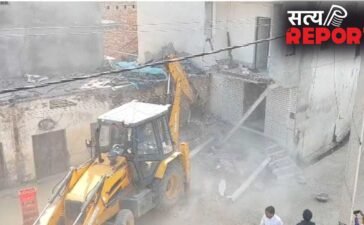 संभल में अवैध मस्जिद पर चला बुलडोजर, कार्रवाई के दौरान भारी पुलिस बल रहा तैनात… मिले विदेशी झंडे संभल में अवैध मस्जिद पर चला बुलडोजर, कार्रवाई के दौरान भारी पुलिस बल रहा तैनात… मिले विदेशी झंडे