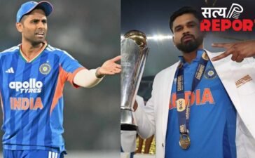 श्रेयस अय्यर की टीम के खिलाफ गरजे सूर्यकुमार यादव, 24 गेंद पर 200 के स्ट्राइक रेट से ठोके रन श्रेयस अय्यर की टीम के खिलाफ गरजे सूर्यकुमार यादव, 24 गेंद पर 200 के स्ट्राइक रेट से ठोके रन