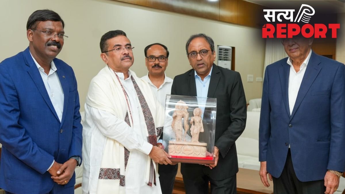 पश्चिम बंगाल में रोजगार बढ़ाने पर फोकस, शुभेंदु अधिकारी ने L&T के CMD से की मुलाकात