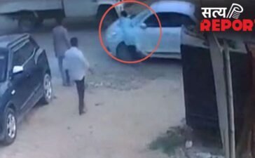 पति को गर्लफ्रेंड संग देख कार के सामने आ गई पत्नी, बोनट पर कई मीटर तक घसीटा; CCTV फुटेज आया सामने पति को गर्लफ्रेंड संग देख कार के सामने आ गई पत्नी, बोनट पर कई मीटर तक घसीटा; CCTV फुटेज आया सामने