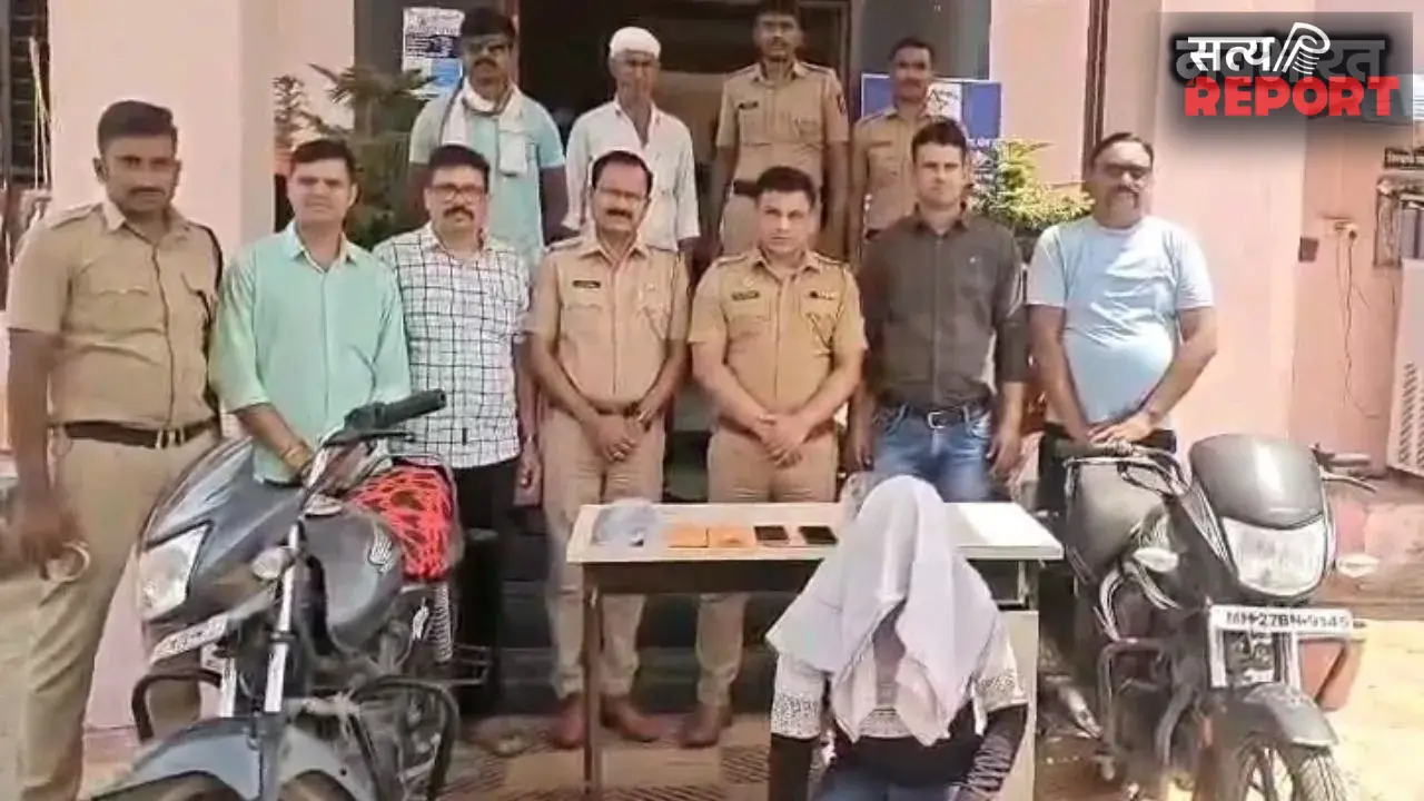 वर्धा क्राइम अपडेट: बैंक रिकवरी एजेंट से लूट का मामला सुलझा, 30,500 कैश समेत डेढ़ लाख का माल जब्त
