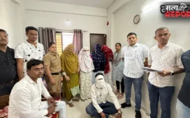 अमरावती में देह व्यापार का भंडाफोड़, सामरा नगर में पुलिस का छापा; 2 गिरफ्तार, 3 महिलाओं को कराया मुक्त