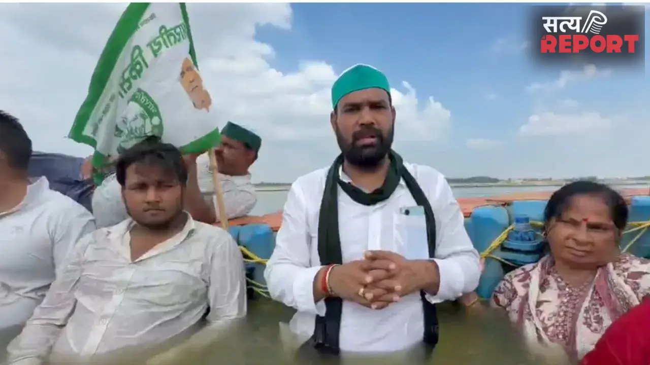जल सत्याग्रह के बीच भाकियू (युवा) अध्यक्ष अनुज सिंह पर पीडीए का शिकंजा, एक साथ 8 एफआईआर दर्ज