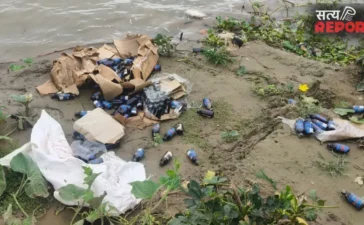 वाराणसी के जैन मंदिर घाट पर मिला कफ सिरप का बड़ा जखीरा; ग्रामीणों में मचा हड़कंप, जांच के बाद होगा खुलासा