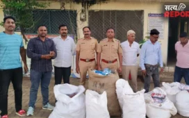अकोला में पुलिस की बड़ी कार्रवाई, सिंधी कैंप से ढाई लाख रुपये का प्रतिबंधित गुटखा जब्त