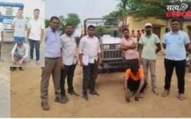 रेत तस्करी पर शिकंजा: भंडारा पुलिस ने चार थाना क्षेत्रों में कार्रवाई कर ट्रैक्टर जब्त किए
