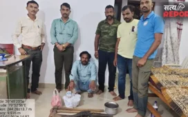 Bhandara News: लाखांदुर में वन्यजीव तस्करी पर कार्रवाई, पैंगोलिन के शल्क और चीतल का मांस जब्त