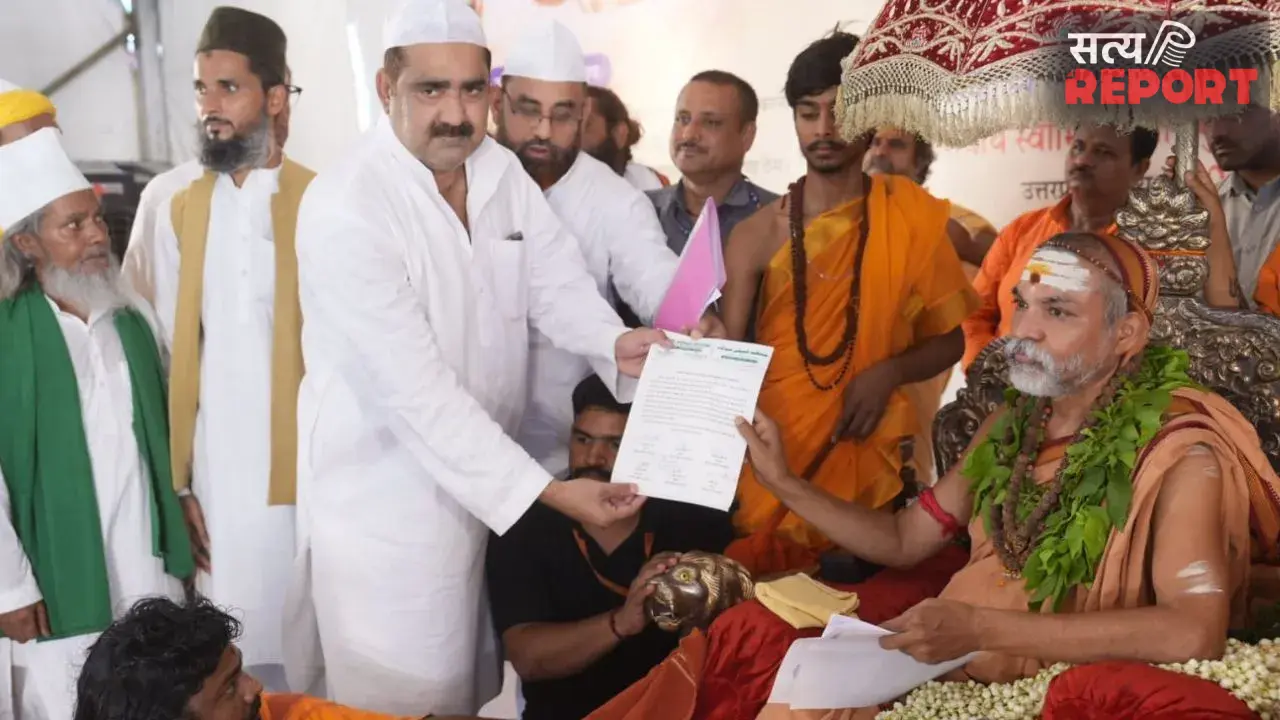 गौ रक्षा को बनाएं मतदान का मुद्दा: लखीमपुर खीरी में शंकराचार्य अविमुक्तेश्वरानंद का आह्वान